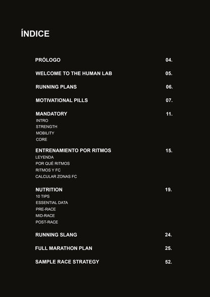 FULL MARATHON PLAN COMPETENT